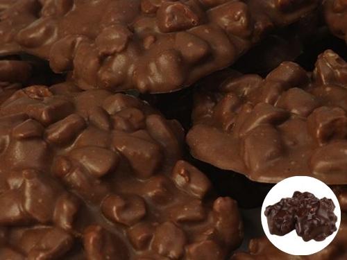 Zachary Dark Chocolate Caramel Pecan Clusters 1 Lb